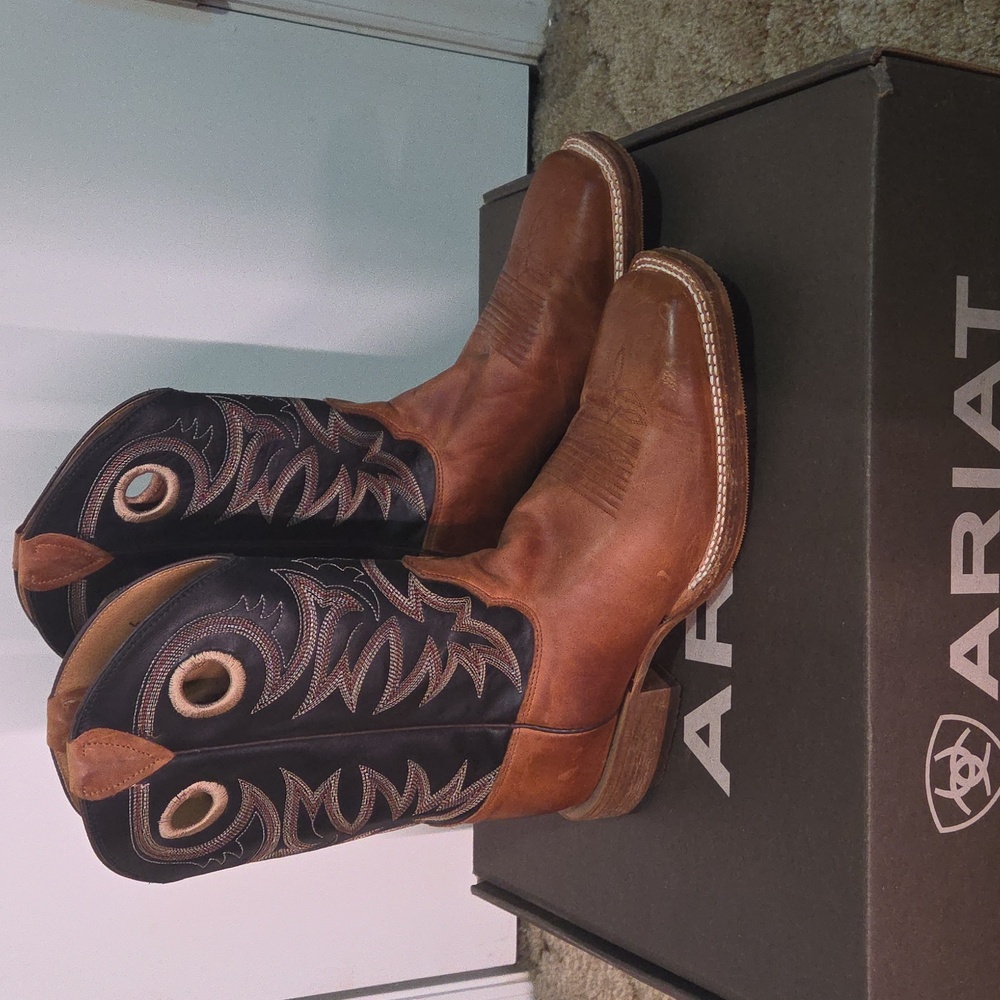 Justin Caddo Boots 10D